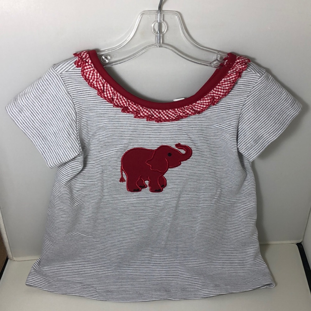 Elephant Short Sleeve Toddler Set 4T